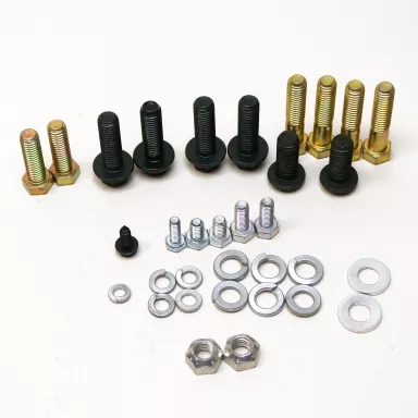 Install Hardware Kit, Chevy Front Shift T-5 w/Alum Bell